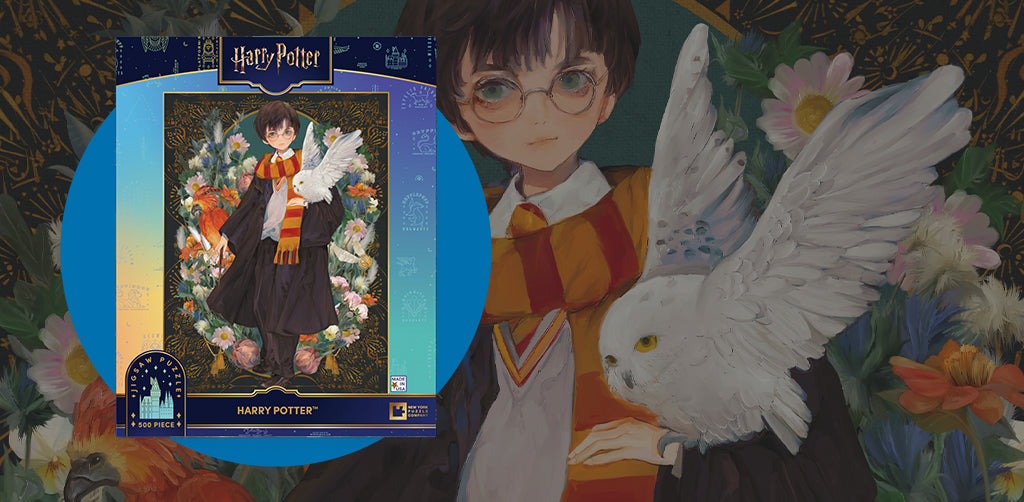 PRESS RELEASE: New Harry Potter Puzzle Packaging Unveiled with Magical Tones and Colorful Gradients