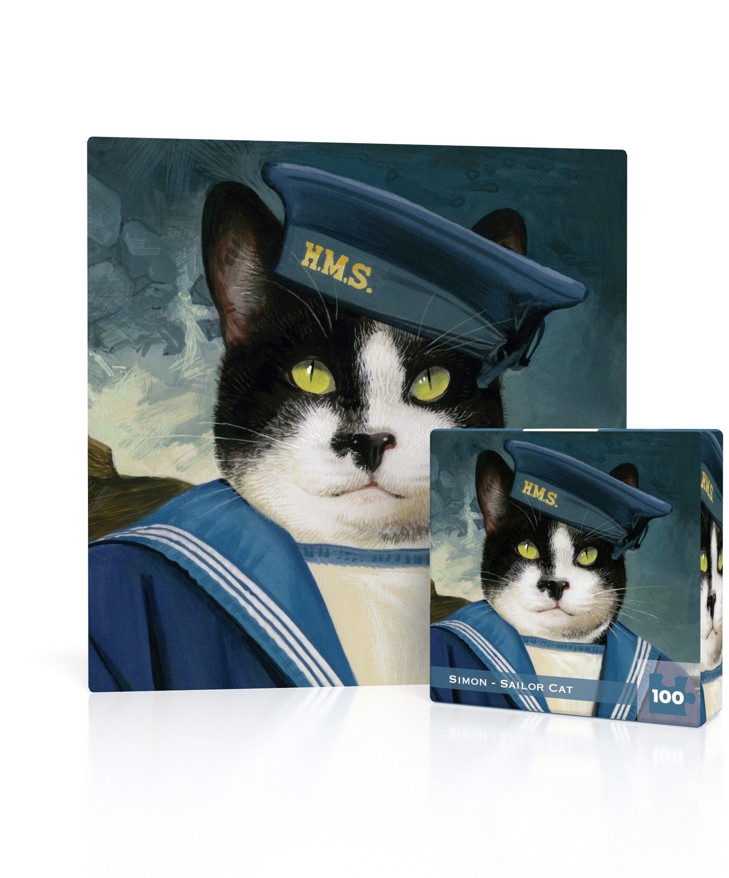 Simon - Sailor Cat Mini Image 1