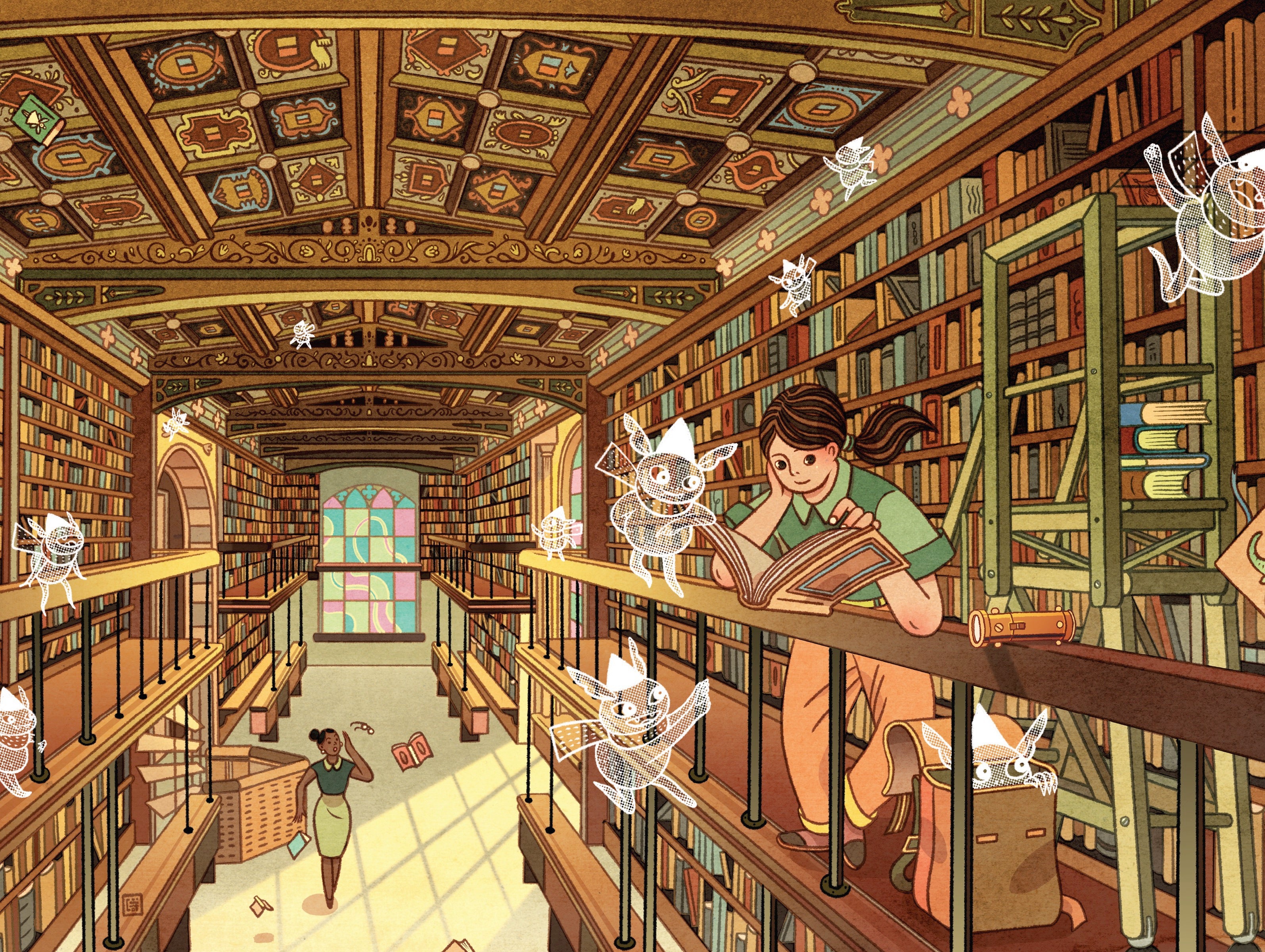Mischief at the Library Image 3