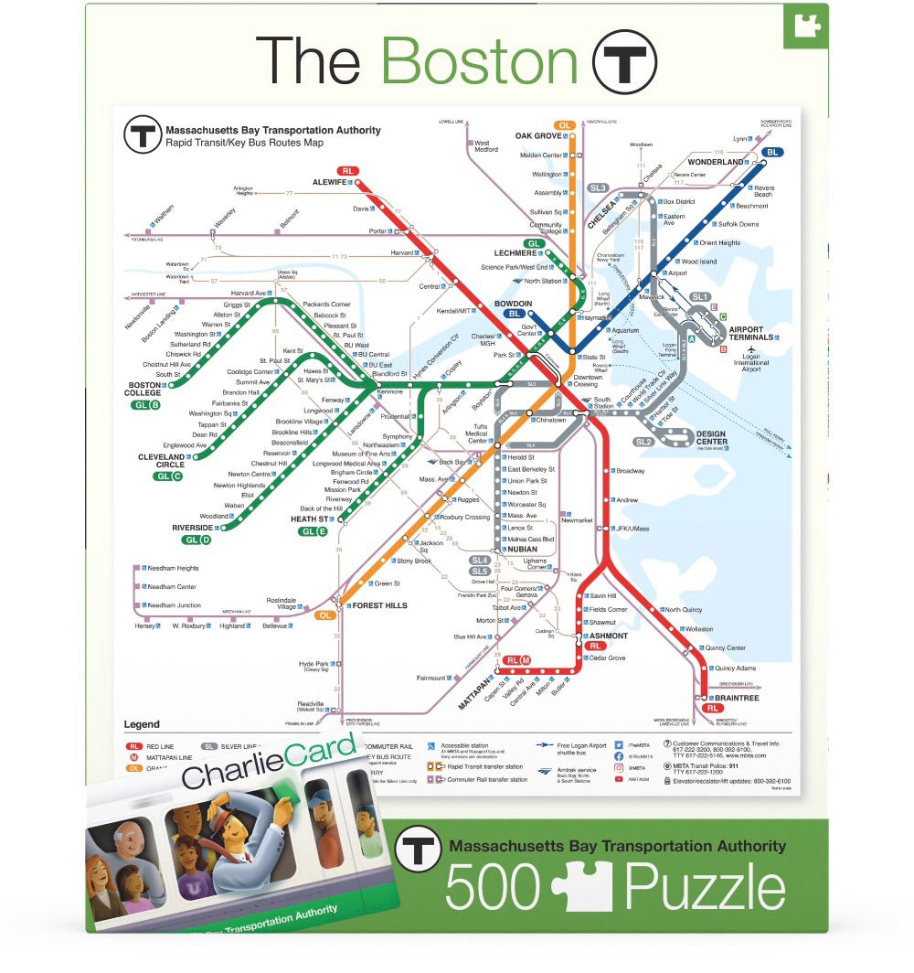 Boston T Map Image 2